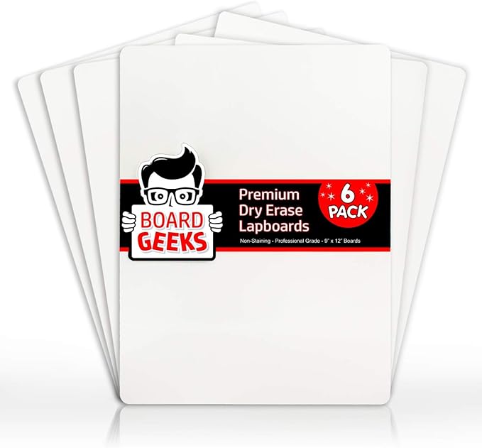 Board Geeks 6 Small Dry Erase Board by BoardGeeks