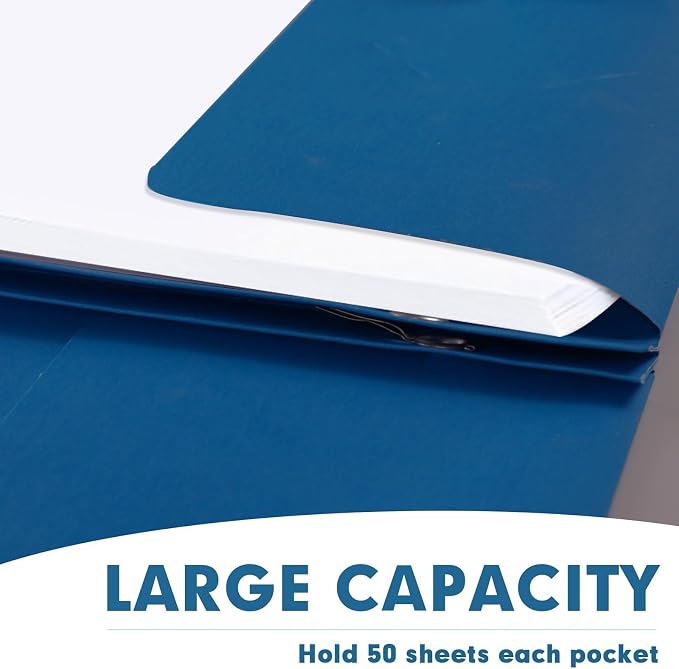 Two Pocket Folders, RAZCC 50 Pack Two Pocket Folders - Image 5