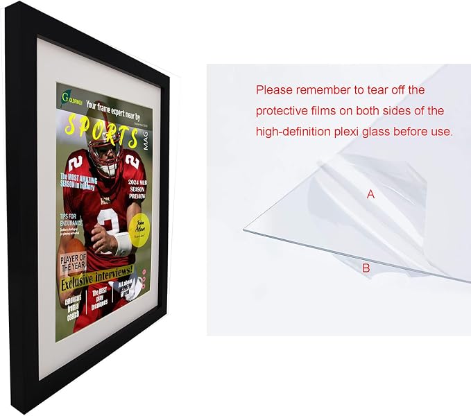 Goldfinch 4 Packs Sports Magazine Frames Displays Magazines Measuring 8.5 x - Image 5