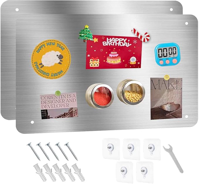 Magnetic Board 17.5" X 11.7" Magnet Board by HAOIVE