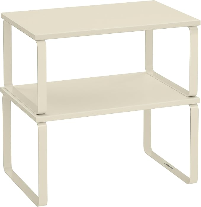 SONGMICS Cabinet Organizer Shelf, Kitchen Storage, Spice Rack, Expandable by Unknown