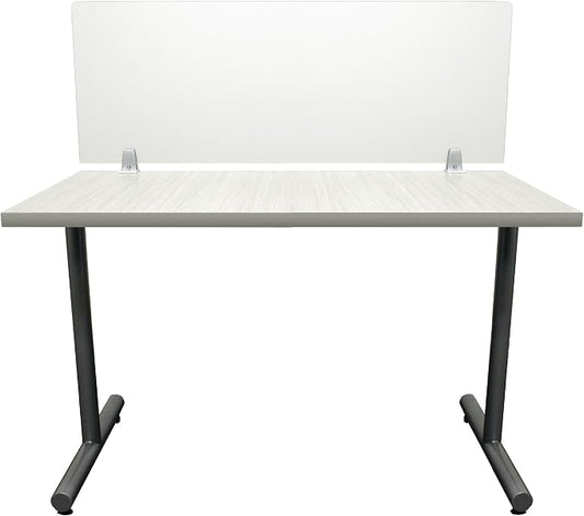 OBEX Frosted Acrylic Desk Mounted Privacy Panel by OBEX