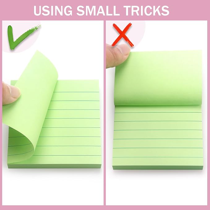 Lined Sticky Notes 3x3 Sticky Notes - Image 6