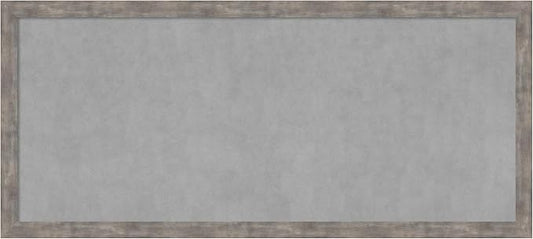 Amanti Art Silver Framed Magnetic Board 23x51 Oversize Vision Board by AmantiArt