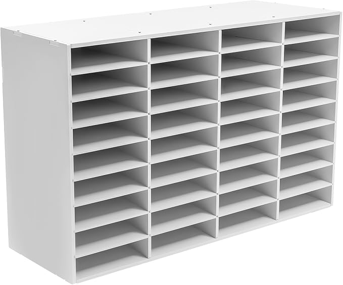 Literature Organizer, Desktop File Sorter Mail Center, Paper Storage Cabinet by MhdunueSK