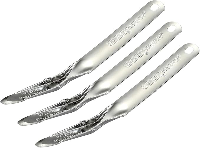 Bostitch Office Premium Staple Remover Tool, No Tear Push-Style Staple Puller by BostitchOfficeProducts