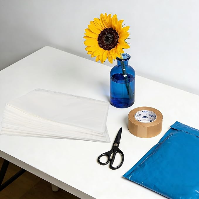 110 Pcs 7.5"x 5.5" Shipping Label Sleeves, Adhesive Clear Packing Slip Pouches - Image 7