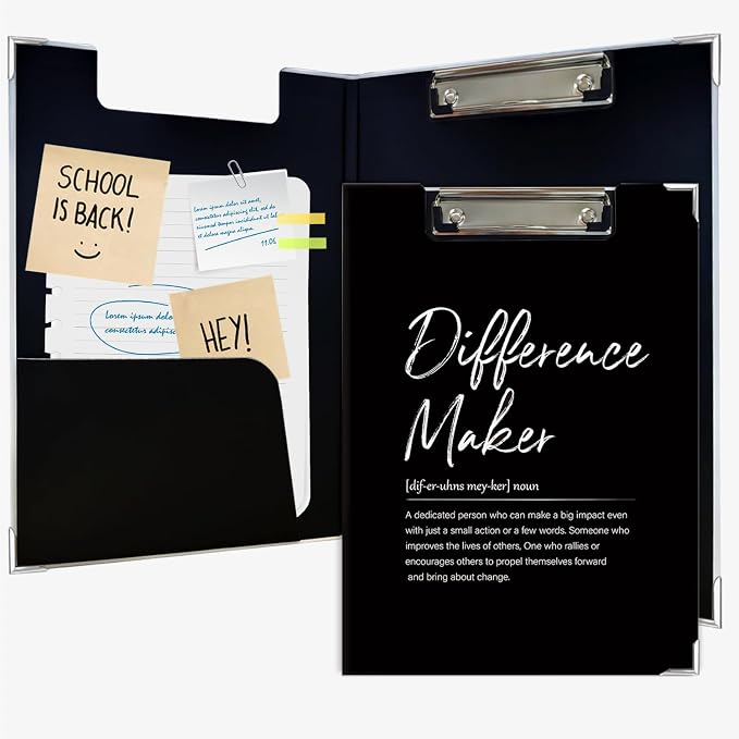 Lacama Difference Maker Gift Thank You Gifts，Clipboard by Lacama