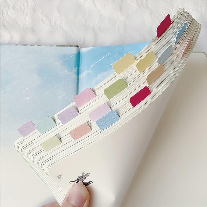420 PCS Pastel Writable Index Tabs, 35 Sheets Smudge-Free Thickened Paper Tape - Image 6