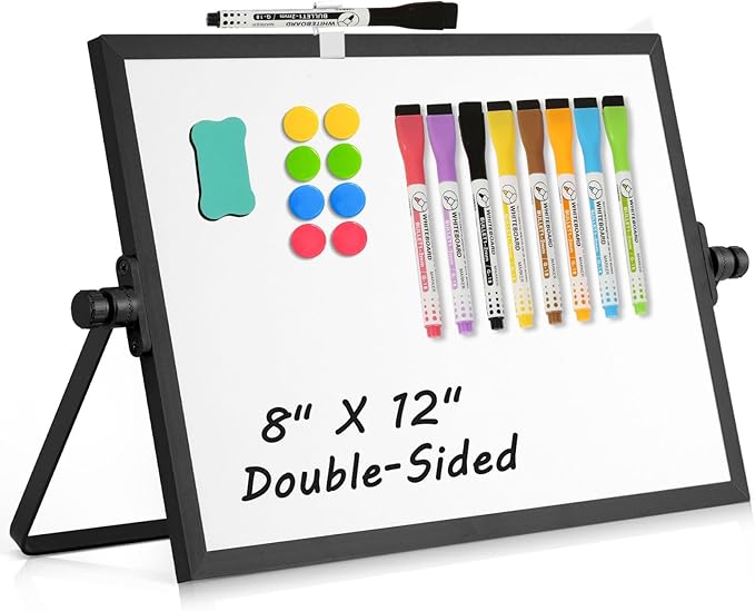 Double-Sided Magnetic White Board by AMUSIGHT