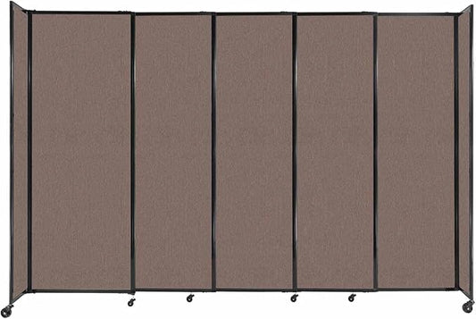 Versare Straightwall Sliding Portable Wall Partition | Freestanding Office by VERSARE
