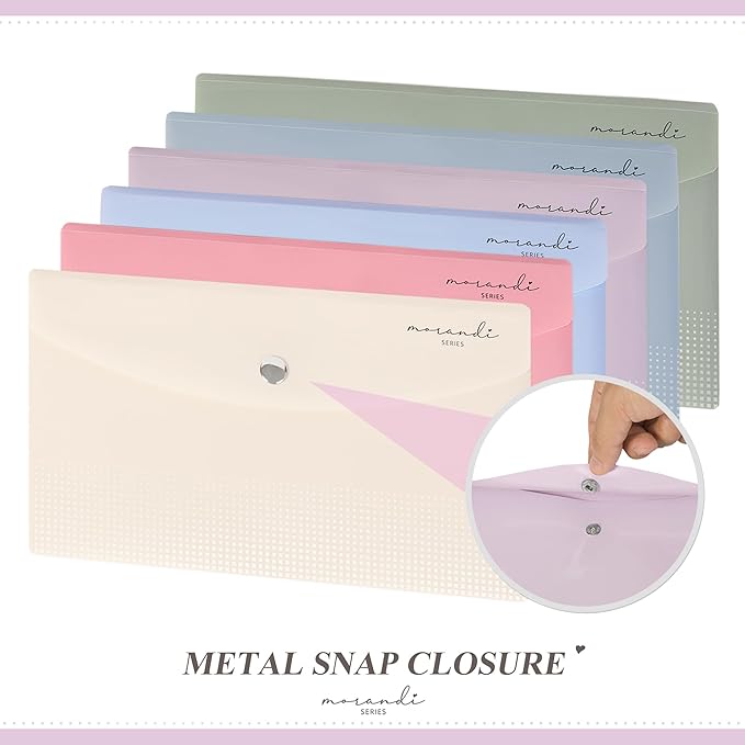 H4D Budget Envelopes for Cash System, Bill Bags, Small Plastic Receipt Holder - Image 3