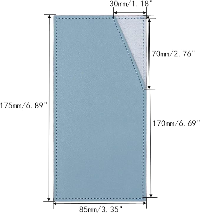 Cash Envelopes PU Leather Budget Envelope Credit Card Holder Reusable Money Clip - Image 6