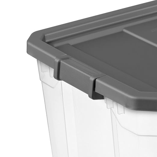 Sterilite 16-Pack Modular Stacker Box, Durable Clear Plastic Storage Bins - Image 8
