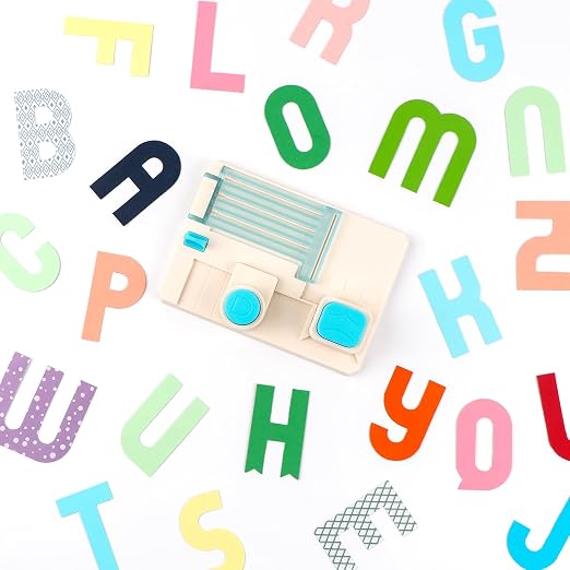 Mini Alphabet Punch Board for Banners, Junk Journals and Scrapbooking - Image 7