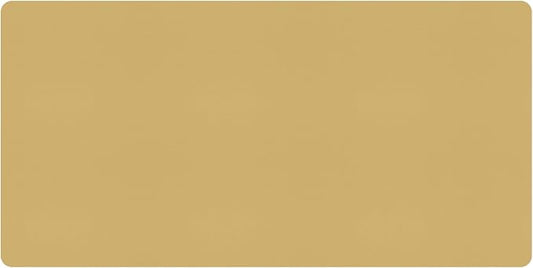 Bloss Light Yellow Desk Mat 31.5"x15.7", Desk Matt by Bloss