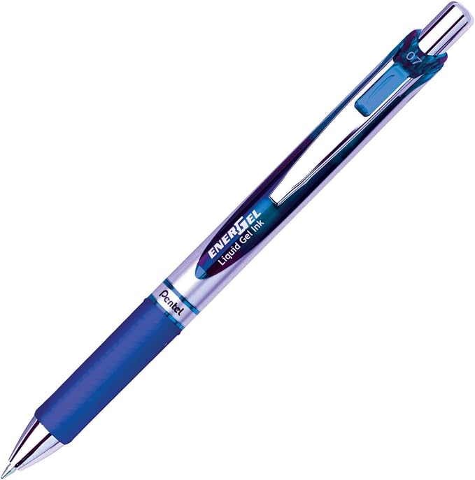 Pentel EnerGel RTX Retractable Liquid Gel Pen, Medium Line, Metal Tip - Image 3