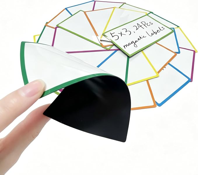 24-Pack 5" x 3" Magnetic Dry Erase Notes - Image 9