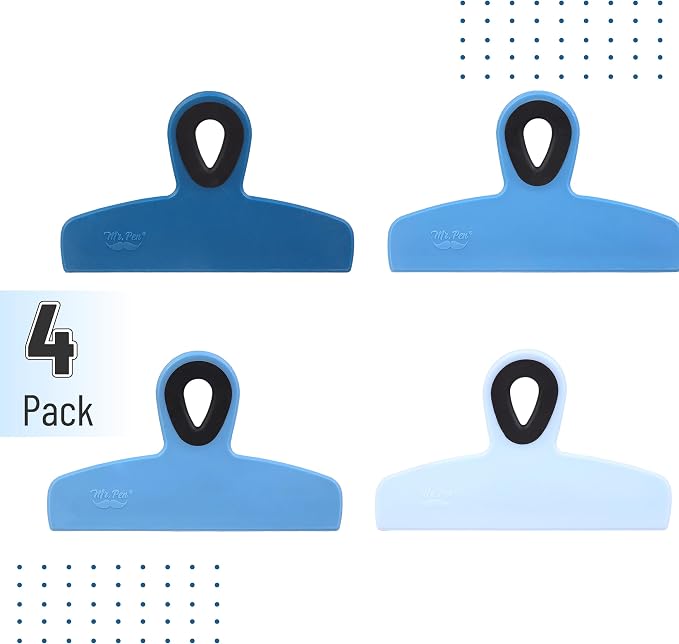 Mr. Pen- Magnetic Bag Clips, 4 Pack, Durable Plastic - Image 2