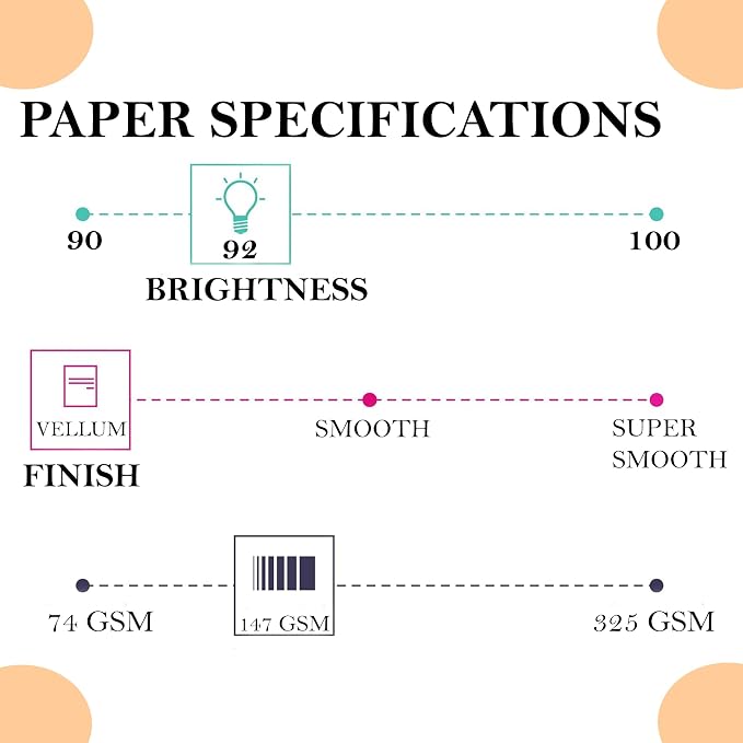 Print It - Vellum Bristol Colored Cardstock Cover Paper, 67 Lb, 8.5" X 11” - Image 3