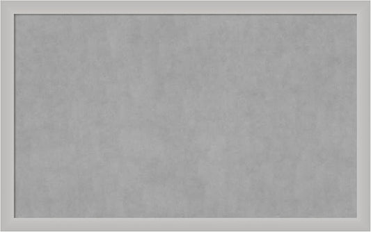 Amanti Art Silver Framed Magnetic Board 27x43 Large Vision Board by AmantiArt