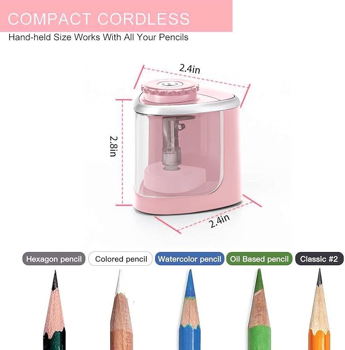 Aogwat Pencil Sharpener Electric Pencil Sharpener - Image 3