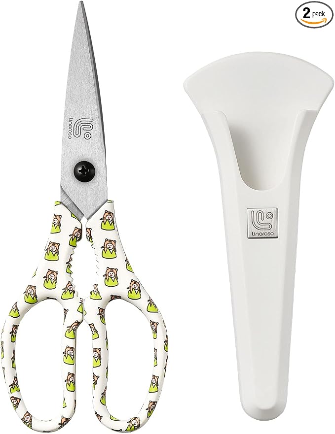 Linoroso Kitchen Scissors Heavy Duty Kitchen Shears by Linoroso