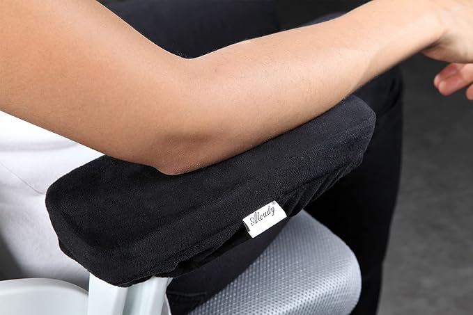 Aloudy Ergonomic Memory Foam Office Chair Armrest Pads, Comfy Gaming Chair Arm - Image 6