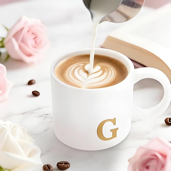 RainVibe Elegant Gift Set for Women – Personalized Monogram Ceramic Mug & - Image 5