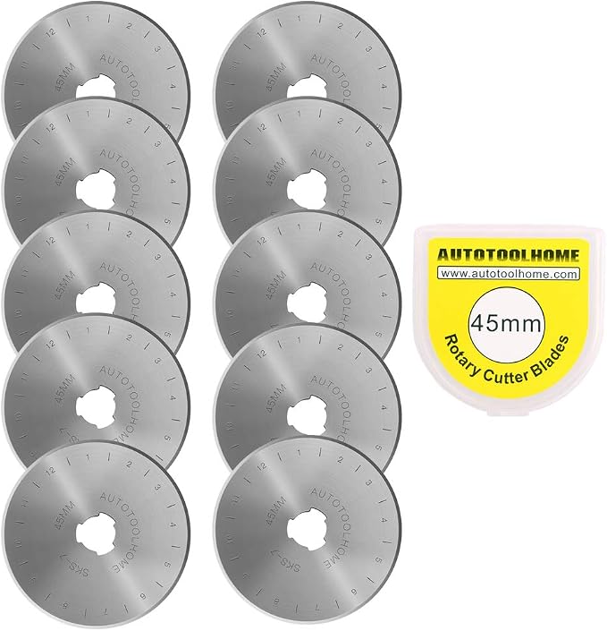 45mm Rotary Cutter Automatic Fabric Cutter Quick Change Blades - Image 2