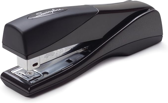 Swingline Stapler, Jam Free, Optima Grip Full Size, Ergonomic Cushion, 25 Sheet by Swingline