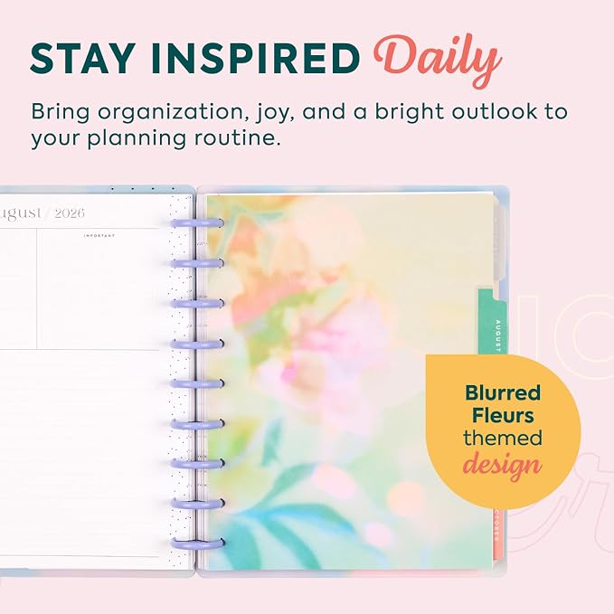 Happy Planner Disc-Bound Planner July 2026–June 2027, Includes 3 Extra Months - Image 4