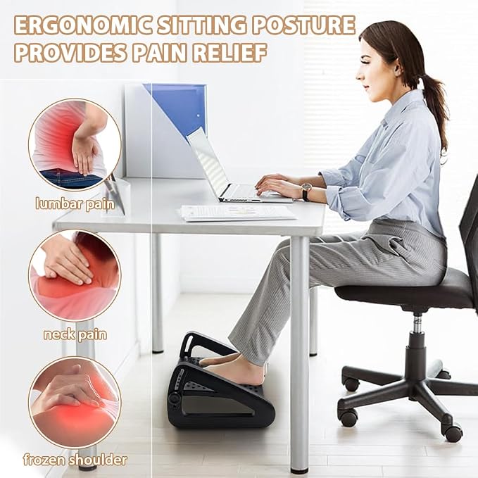 CasaZenith Foot Rest, Six Heights Adjustable Foot Rest - Image 4