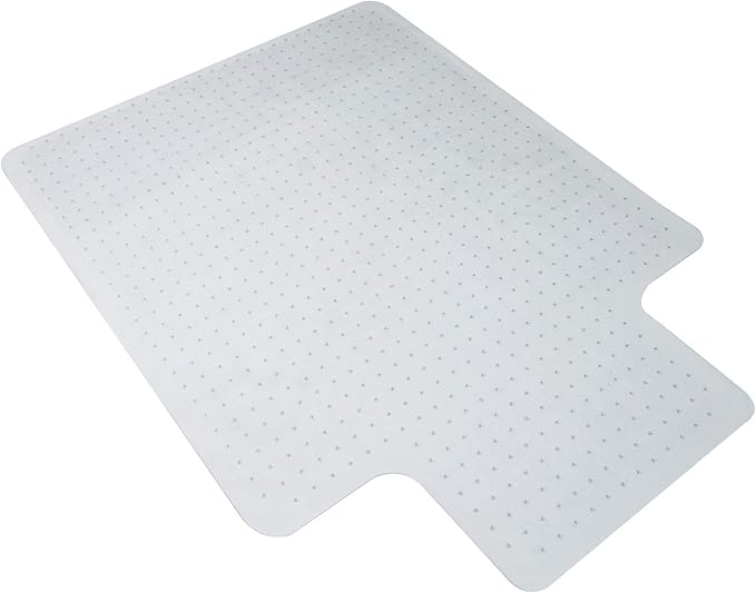 HON Office Chair Mat for Carpet, Heavy Duty Vinyl Floor Protector for Low Pile by HON