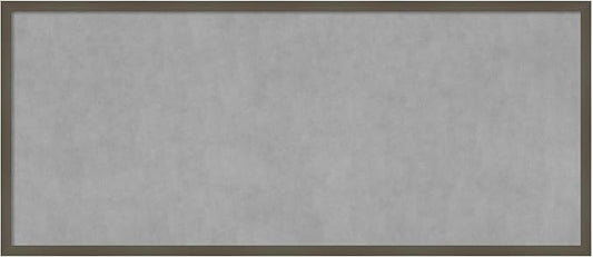 Amanti Art Grey Framed Magnetic Board 21x49 Oversize Vision Board by AmantiArt