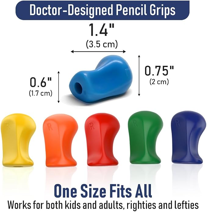 The Pencil Grip Original Pencil Grippers 6 Pcs, Improves Kids Handwriting - Image 7