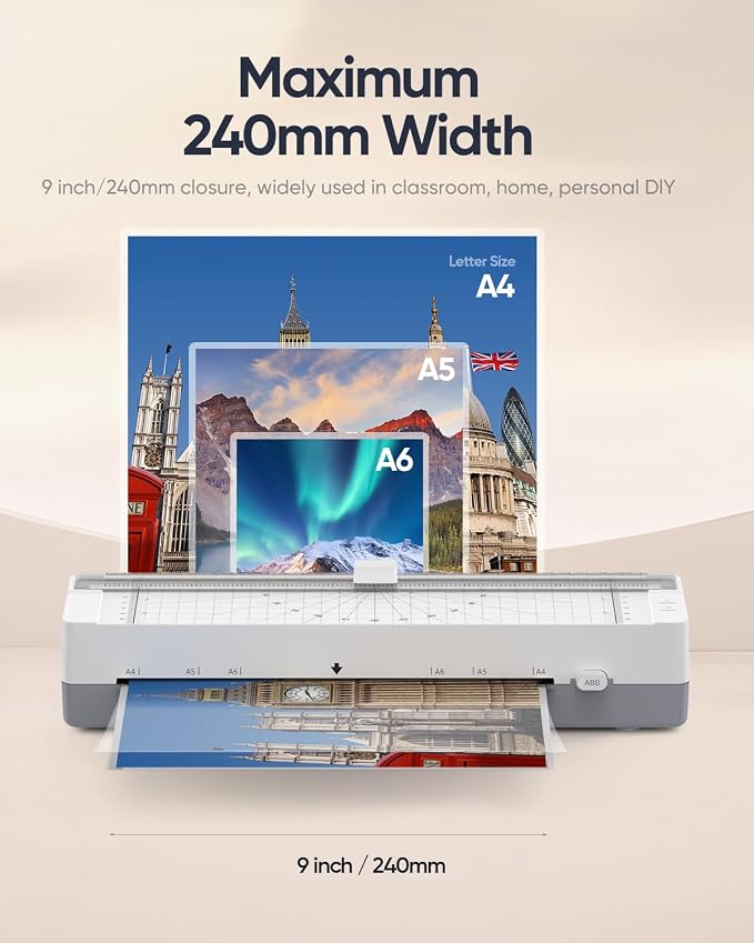 9-Inch Thermal Laminator Machine - Image 4