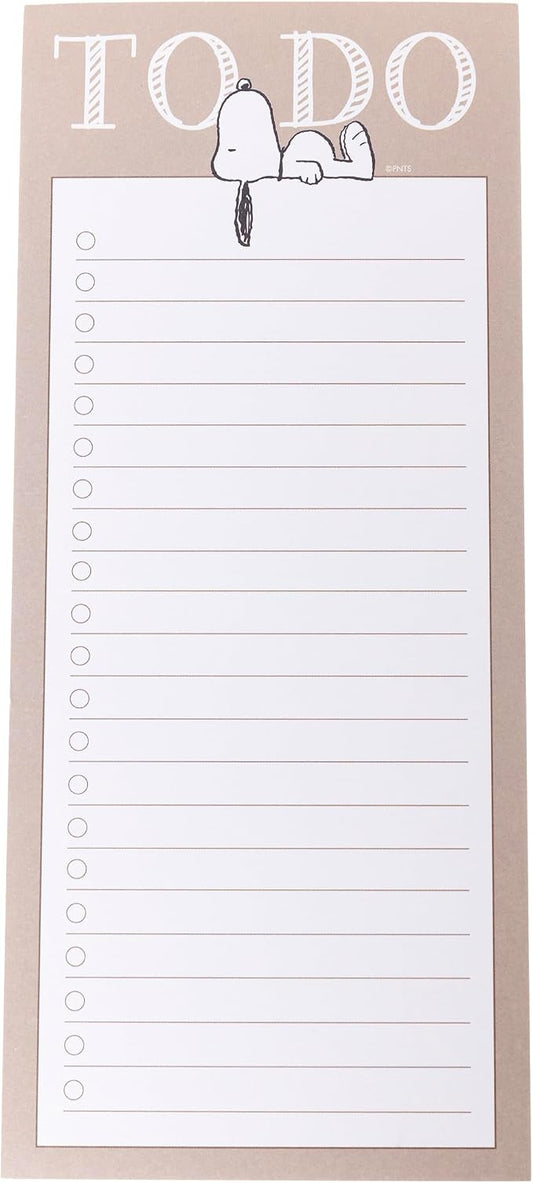 Graphique Snoopy Magnetic Notepad, 100 Tear-Away Sheets by GraphiquedeFrance