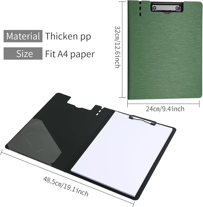 A4 Clipboard Folder, Foldable Clipboards - Image 2