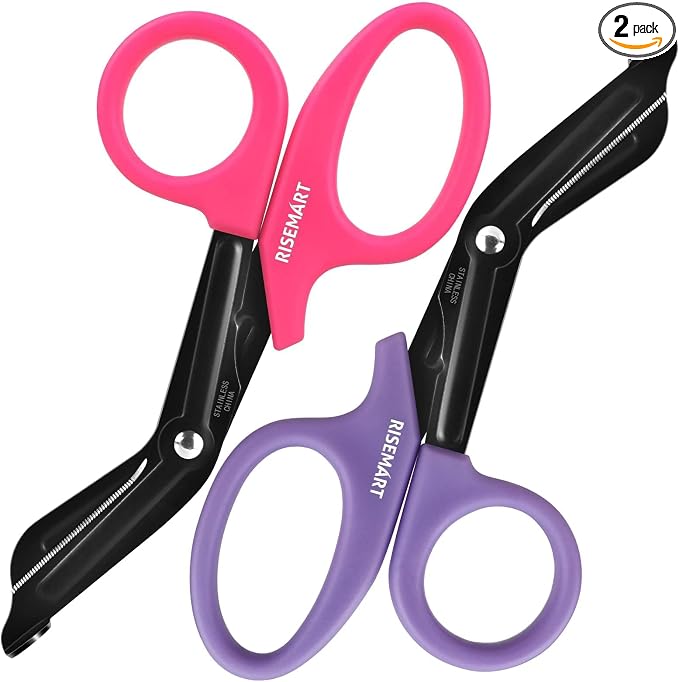 Trauma Shears - RISEMART Medical Scissors Bandage Scissors by RISEMART