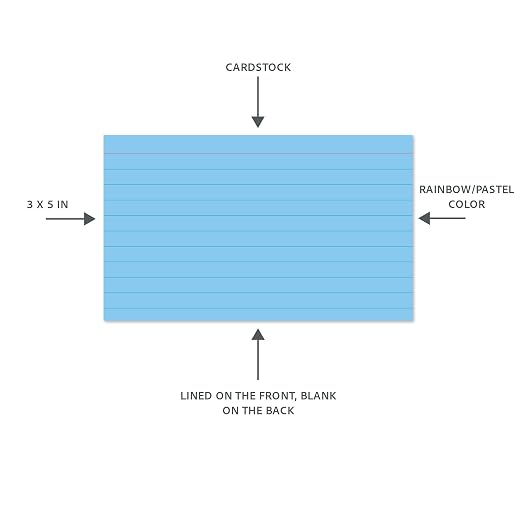 C-Line 3” x 5” Index Cards - Image 9