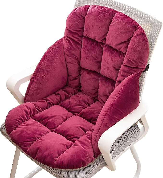 LYFJMUS High Back Office Chair Cushion Soft Desk Chair Pad by Unknown