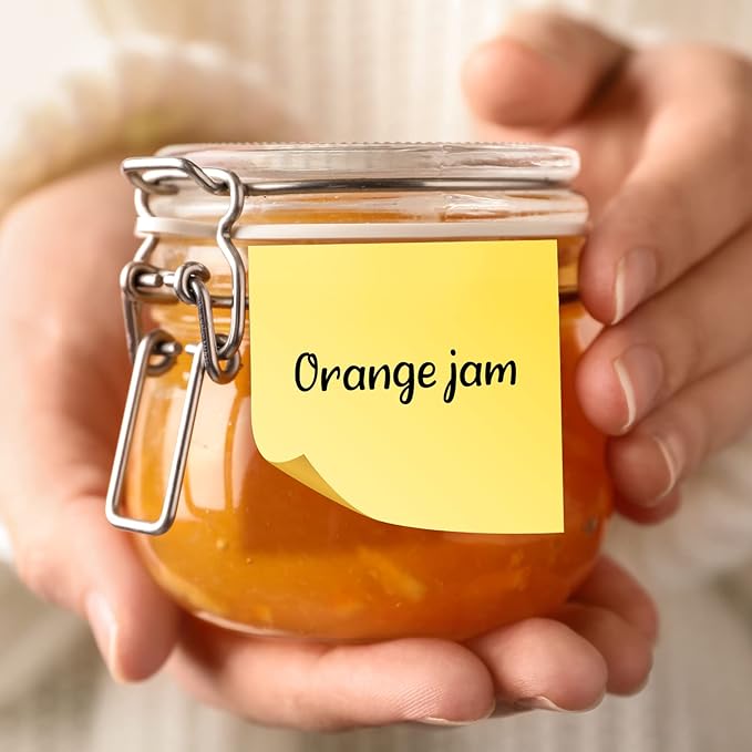 Fainne 120 Pack Sticky Notes Bulk Back to School Supplies Self Stick Note Pads Paper Memo for Office First Day of School Student Teacher Essentials (3 x 3 Inch,Simple Color)-DeskLoop Office