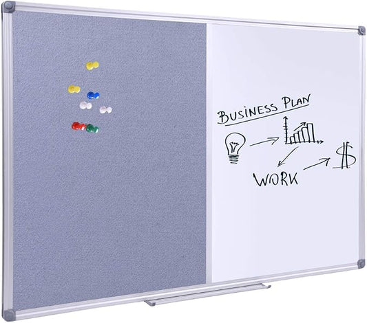 DexBoard 48x36 inch Large Magnetic Combo Board by DexBoard