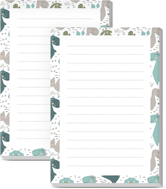 SXboxing Sticky Notes 4X6 Inches, 2 Pack Large Cute Self-Stick Pads, Bright by SXboxing