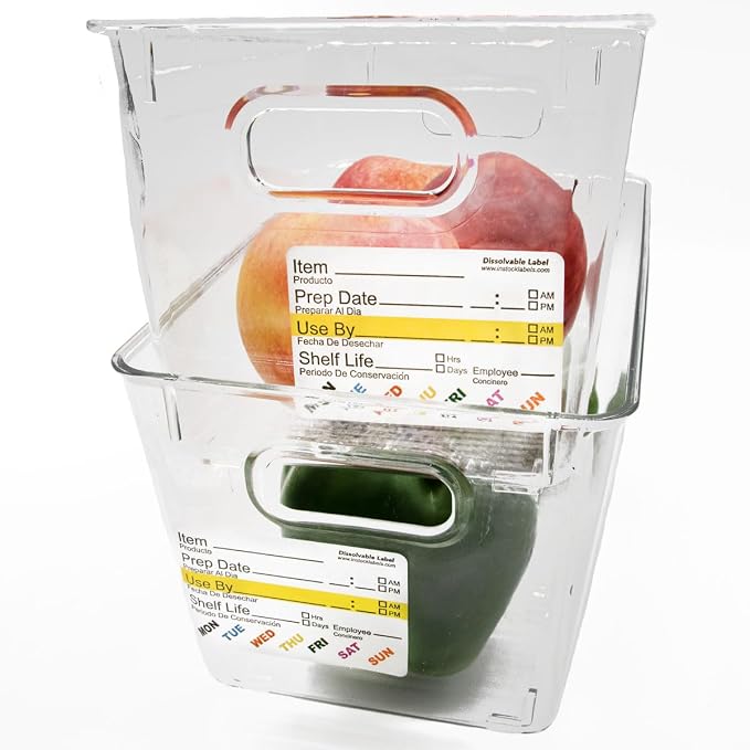 InStockLabels Dissolvable Food Labels - Image 3