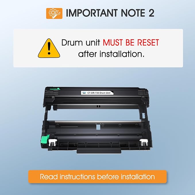 DR730 DR-730 Drum Unit 2-Pack Compatible Replacement for Brother Drum DR730 DR-730 DR 730 for MFC-L2710DW MFC-L2750DW HL-L2395DW HL-L2370DW DCP-L2550DW MFC-L2750DWXL Printer (Black，Not Toner)-DeskLoop Office