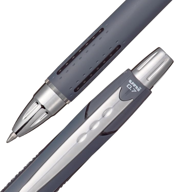 Uni-Ball Jetstream RT Ballpoint Pen, Fine Point, Indigo Barrel, 6 Pens - Image 5