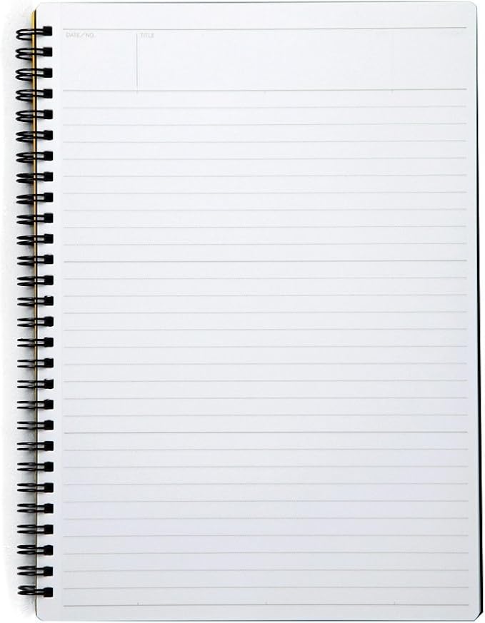 Maruman Mnemosyne Dot Grid Notebook- B5, 9.92" x 7.56", 80 Sheets / 160 Pages - Image 4