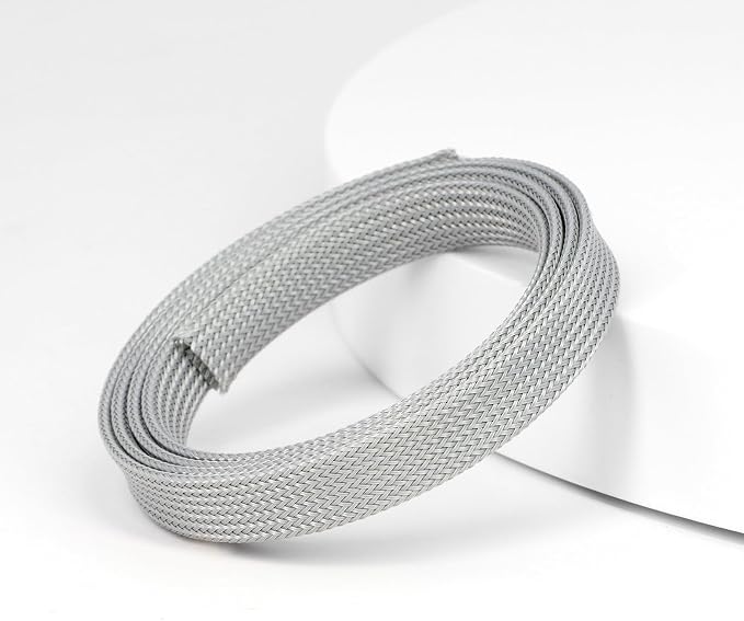 25ft PET Expandable Braided Cable Sleeve 5/8inch Pet Braided Cable Sleeve - Image 3